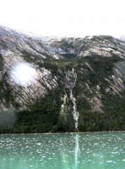 Glacier Waterfall,  Beagle Channel